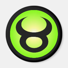 Taurus Horoscope Rótulo Sunny Green