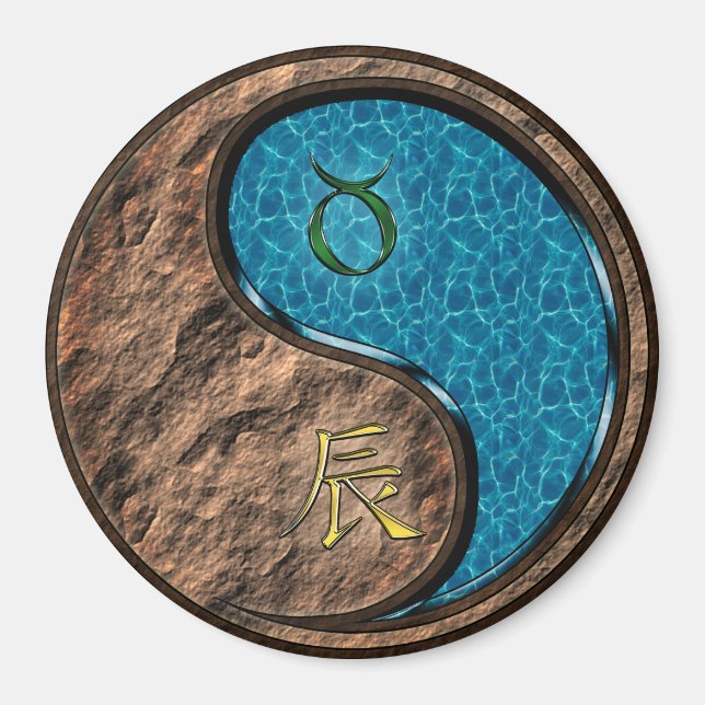 Imán Taurus & Water Dragon (Frente)