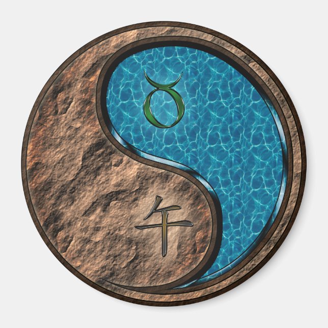 Imán Taurus & Water Horse (Frente)