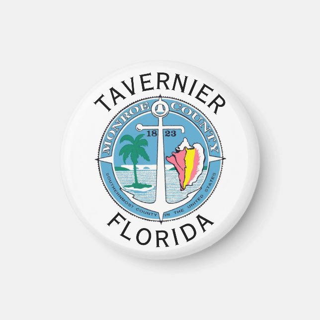 Imán Tavernier - Cayos de Florida (Frente)
