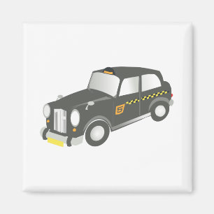Imán Taxi Viejo