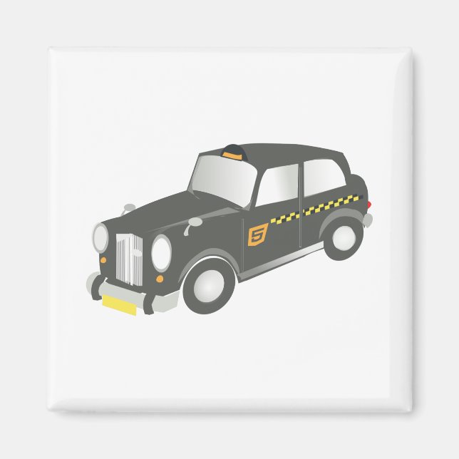 Imán Taxi Viejo (Frente)