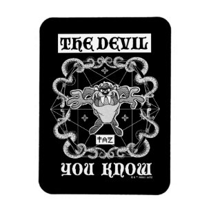 Imán TAZ™ El diablo que conoces