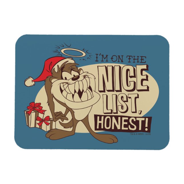 Imán TAZ™- I'm On The Nice List (Horizontal)