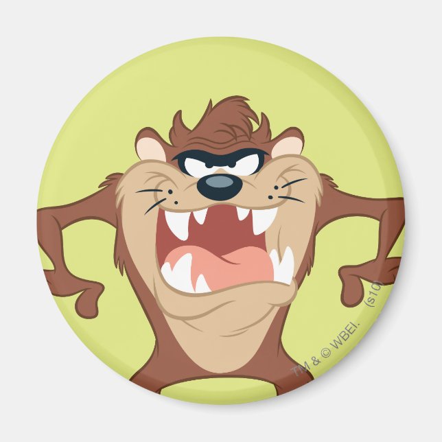 Imán TAZ™ Toothy Grin (Frente)
