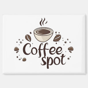 Imán Taza de café Coffee Spot