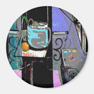 Imán Taza de café del estilo de Matisse