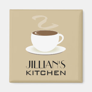 Imán Taza De Cafetería Magnet