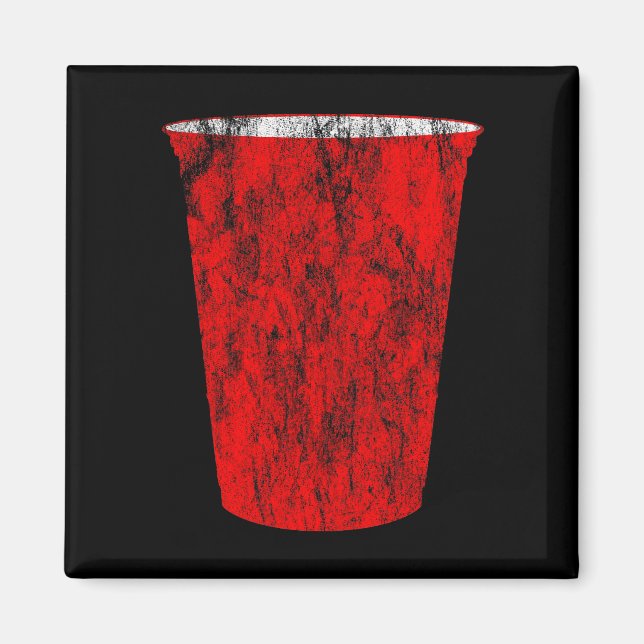 Imán taza de fiesta (Frente)