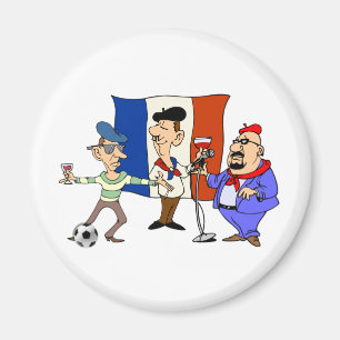 Imán Taza europea - bola francesa de Francia de las