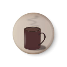 Taza grande de chocolate caliente