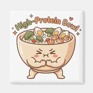 Imán Tazón Alto en Proteínas