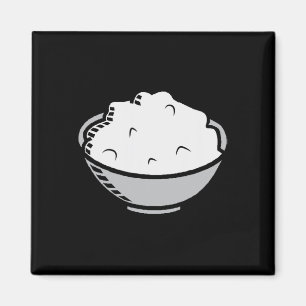 Imán Tazón De Arroz Halloween Disfraz Fácil Disfraz Asi