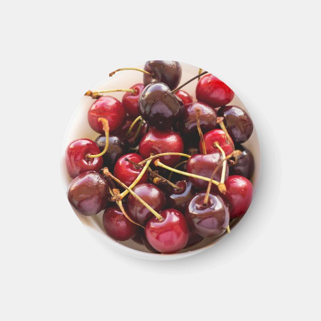 Imán tazón de cerezas (Frente)