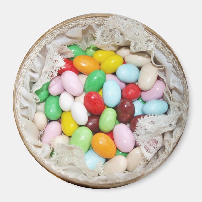 Imán Tazón de Jelly Beans Magnet (Frente)