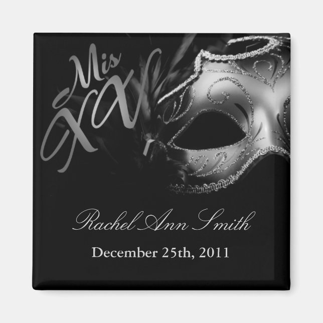 Imán {TBA} 2"x2" Mi XV magnate de la plata (Frente)