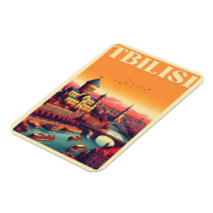 Imán Tbilisi Capital de Georgia, regalos souvenirs retr