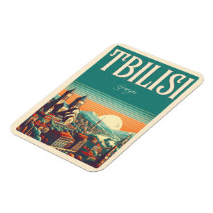 Imán Tbilisi Capital de Georgia, regalos souvenirs retr