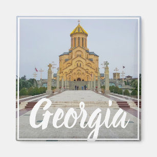 Imán Tbilisi Georgia Sameba Catedral de la Santísima Tr