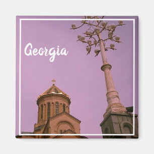 Imán Tbilisi Georgia Sameba Catedral de la Santísima Tr