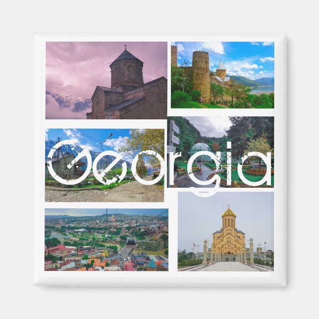 Imán Tbilisi Kazbegi Borjomi Arquitectura de Georgia (Frente)