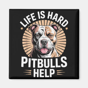 Imán Tbull Mamá Papá La Vida Es Difícil Tbulls Ayuda Pe