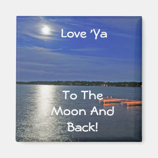 Imán Te Amo A La Luna