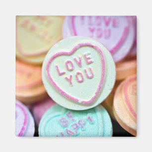 Imán "Te amo" Amar a los dulces del corazón