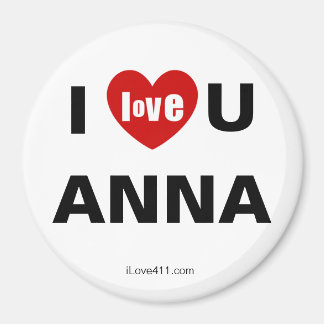 Imán Te Amo Anna
