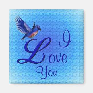 Imán Te Amo Bluebird Romantic