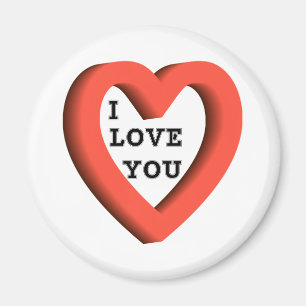 IMÁN TE AMO LOS BOTONES