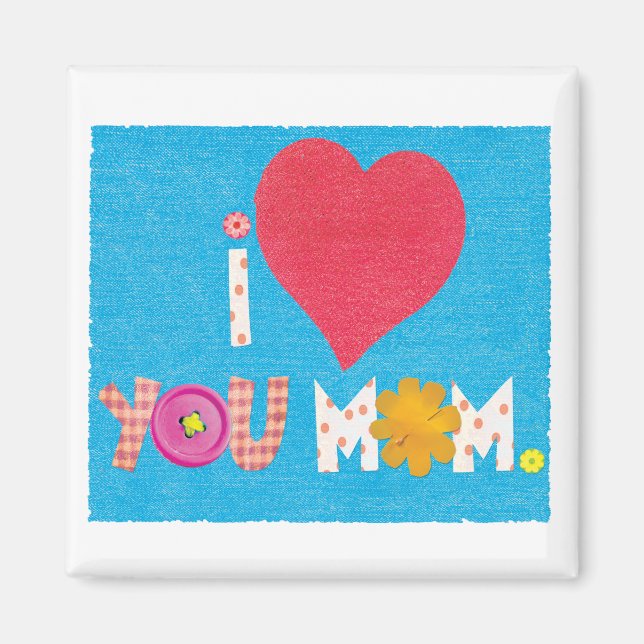 Imán te amo mamá imnet (Frente)