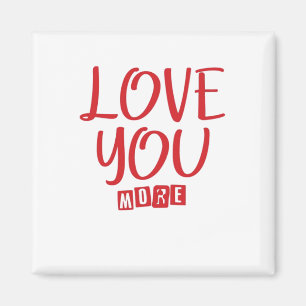 Imán Te Amo Más Simple Cita de Amor