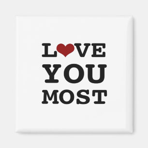 Imán Te Amo Más Te Amo Más de Corazón 