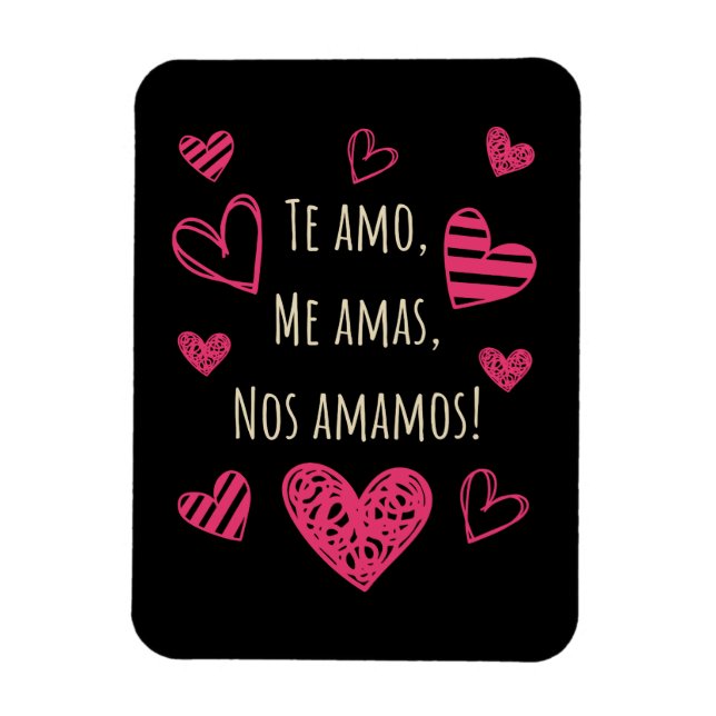 IMÁN TE AMO ME AMAS NOS AMAMOS (Vertical)