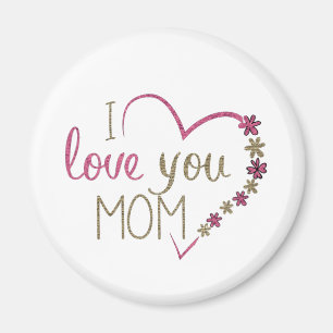 IMÁN TE AMO MOM FLOWNETS