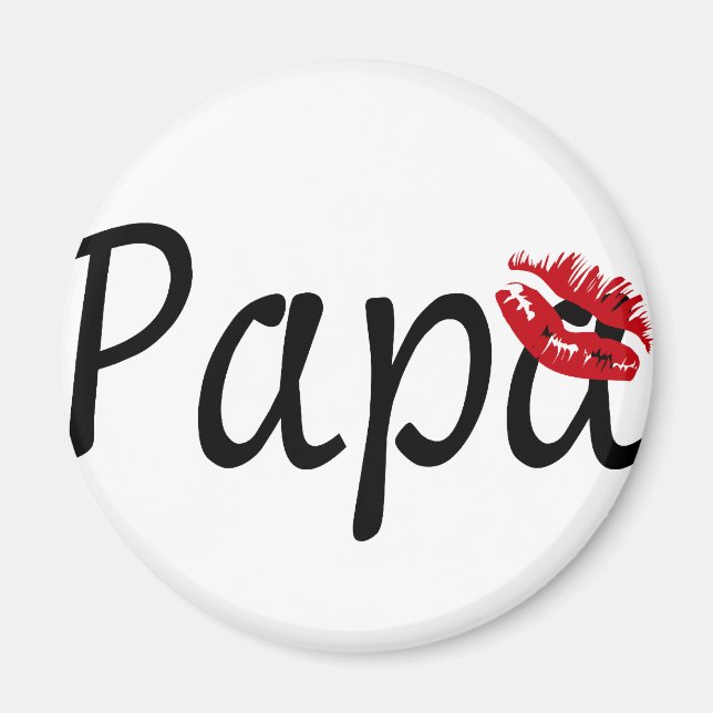 Imán Te Amo, Papá (Frente)