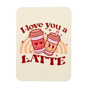 Imán Te Amo Un Latte