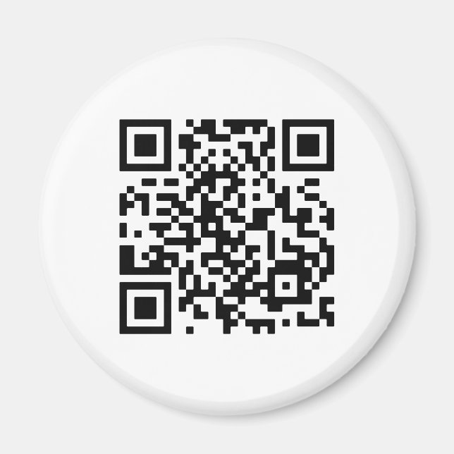 Imán ¿Te Casarás Conmigo? Código QR (Frente)