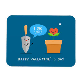 Imán Te cavo feliz día de San Valentín divertido | Amor