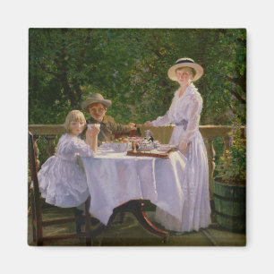 Imán Té de tarde del verano