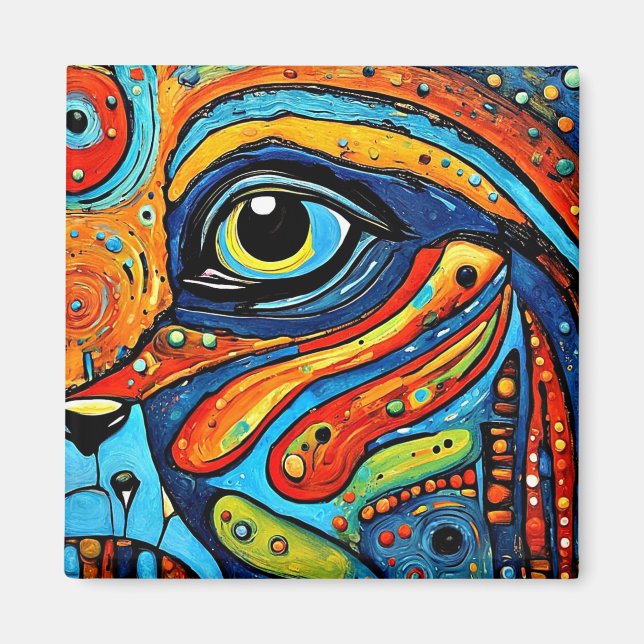 Imán Te estoy vigilando (Frente)