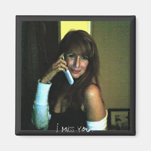 Imán Te Extraño Magnet (Frente)