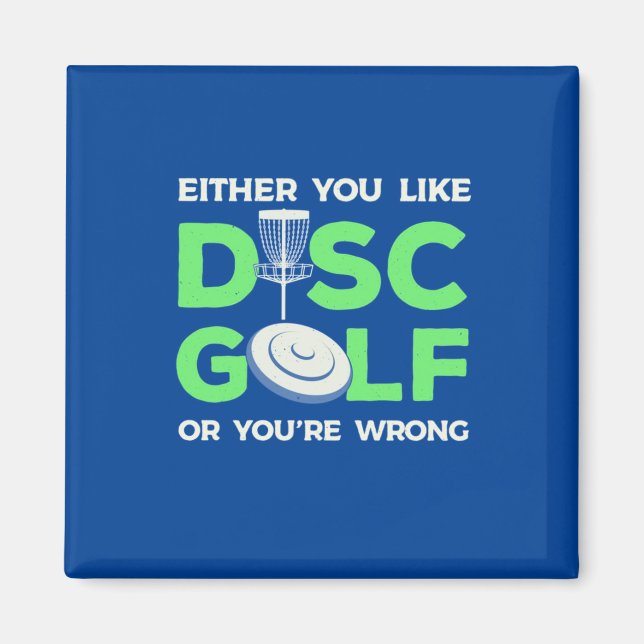 Imán Te Gusta El Disco Golf (Frente)
