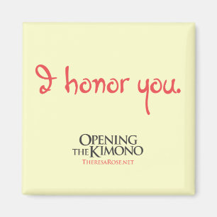 Imán Te Honro Magnet