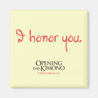 Imán Te Honro Magnet