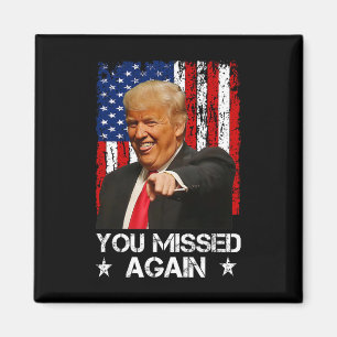 Imán Te Perdiste de Nuevo Trump 2025 Bandera de EE. UU.