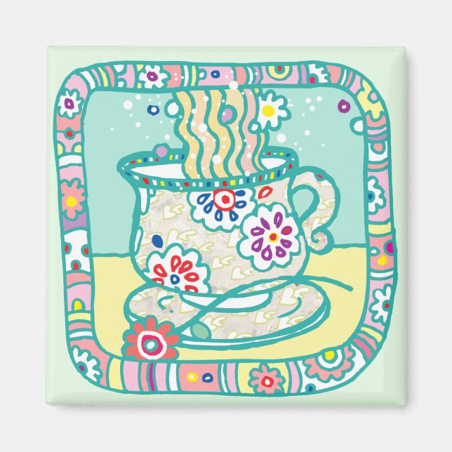Imán Tea Daze Magnet (Frente)