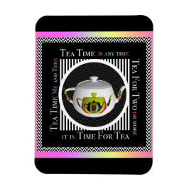 Imán Tea Time  Refrigerator 