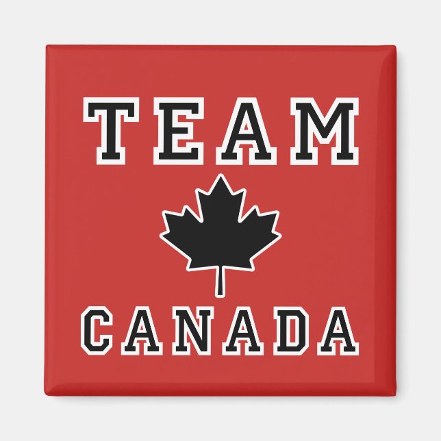 Imán Team Canada (Frente)